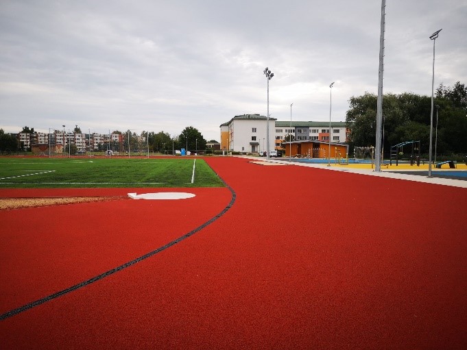 Jelgavas sporta stadiona seguma izbūve